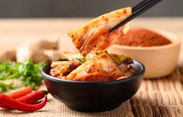 ilustrasi kimchi.