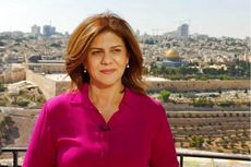 Palestina: Tentara Israel Sengaja Tembak Mati Jurnalis Al Jazeera Shireen Abu Akleh