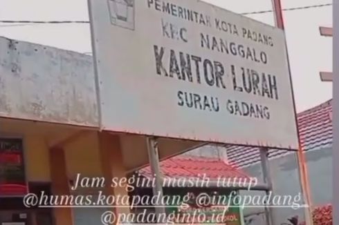 Viral, Video Kantor Lurah di Padang Belum Buka hingga Pukul 09.00, Ini Klarifikasinya