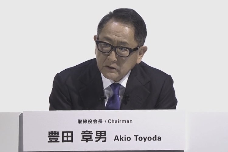 Chairman Toyota Motor Corporation, Akio Toyoda