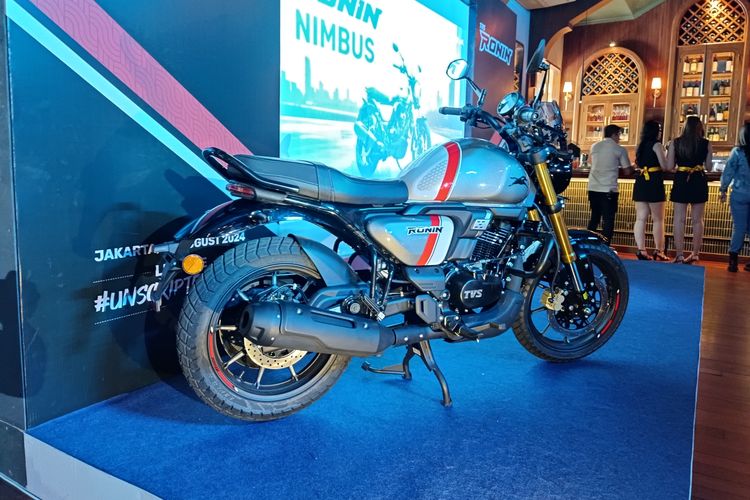 TVS Ronin Nimbus, varian paling tinggi dari Ronin dengan harga Rp 41 juta