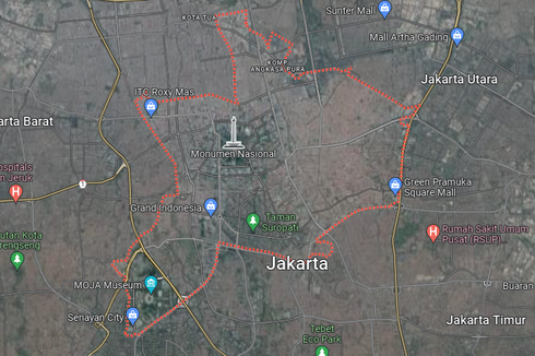 Daftar Kecamatan, Kelurahan dan Kode Pos di Jakarta Pusat
