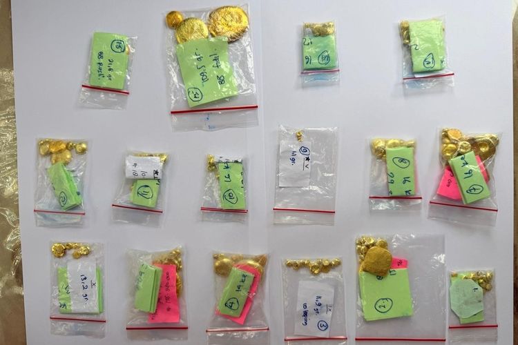 Jual Beli Emas Ilegal di Gunung Botak: 622 Gram Emas Disita, 3 Pengusaha Ditangkap