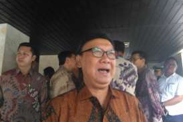 Menteri Dalam Negeri Tjahjo Kumolo di kampus IPDN, Jakarta, Jumat (19/8/2016)