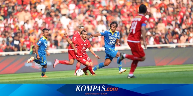 Hasil Persija Vs Persib Video Cuplikan Gol Marko Simic Halaman All Kompas Com
