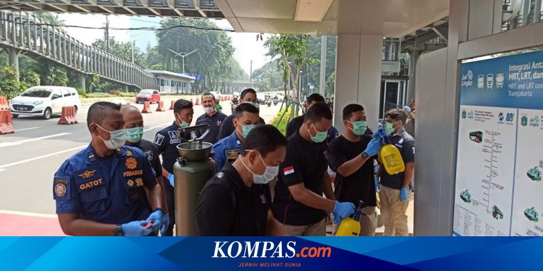 Polda Metro Jaya dan Polres Jaktim Lakukan Sterilisasi