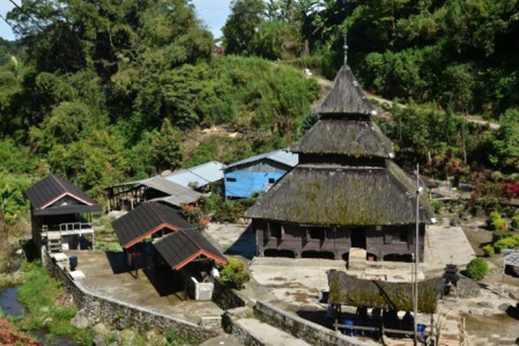  Masjid Tuo Kayu Jao. Memadukan ciri Islam dengan corak Minangkabau