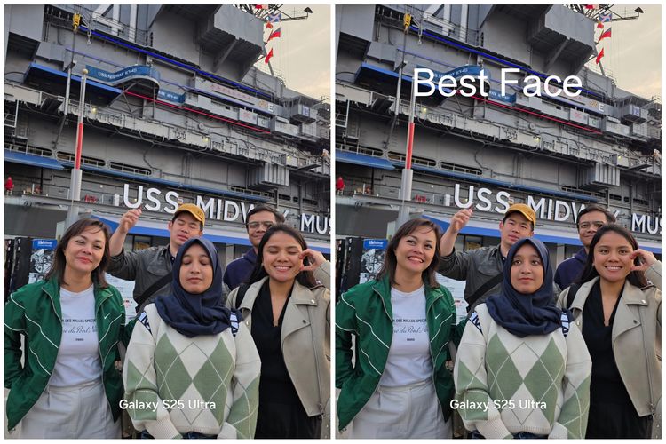 Fitur ini bakal berguna dalam beberapa skenario, seperti foto keluarga hingga selfie grup yang biasanya berisi banyak wajah. Dengan adanya fitur Best Face, pengguna tidak perlu terus menerus mengambil ulang foto untuk mendapatkan foto yang sempurna.