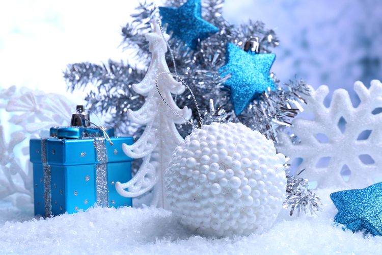 5 Ide Dekorasi Natal dengan Warna Biru dan Putih Halaman all - Kompas.com