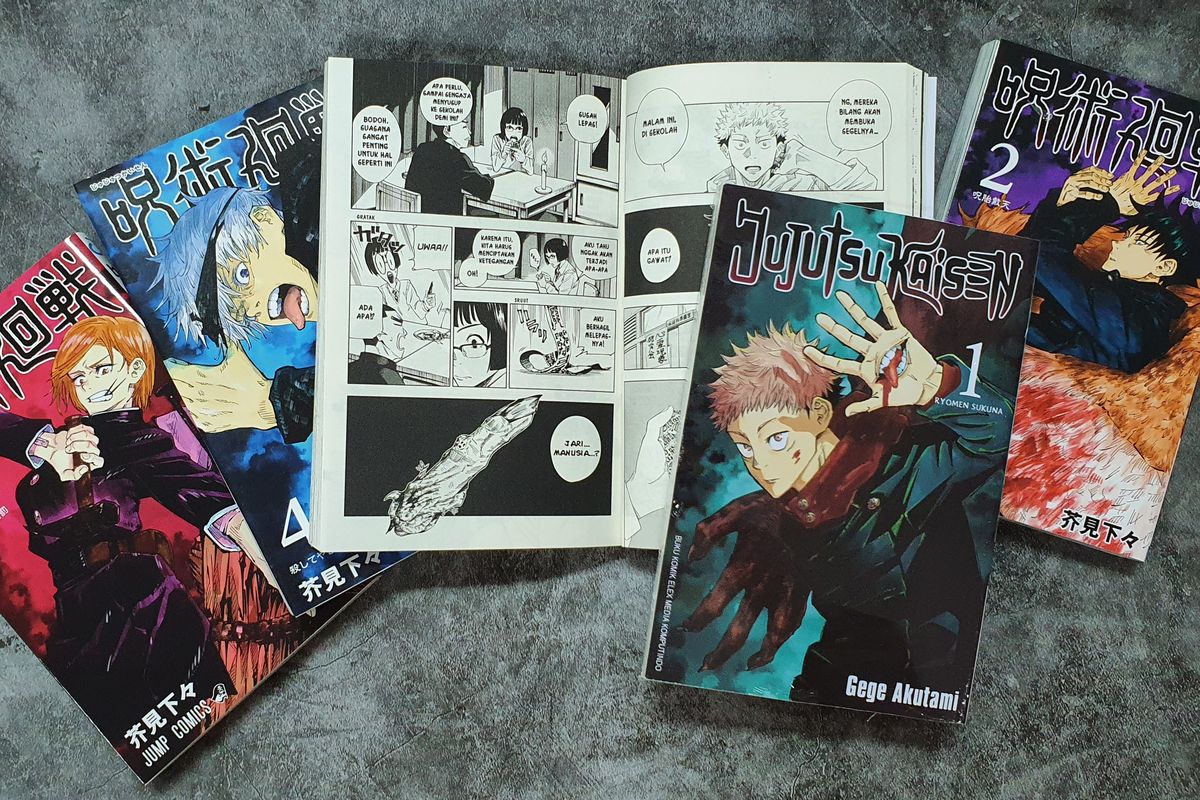 Komik ?Jujutsu Kaisen? terbitan Elex Media ini juga dicetak dalam kertas Book Paper dengan ukuran 12x18 cm. 