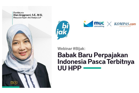Link Live Streaming Webinar Babak Baru Perpajakan Indonesia Pasca-Terbitnya UU HPP