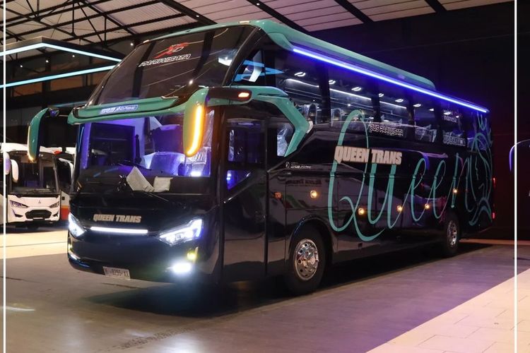 Bus baru PO Queen Trans