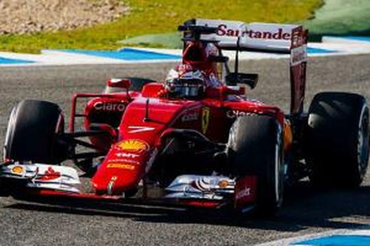 Mobil Ferrari F1 sedang dikembangkan untuk mengadopsi gaya Kimi.