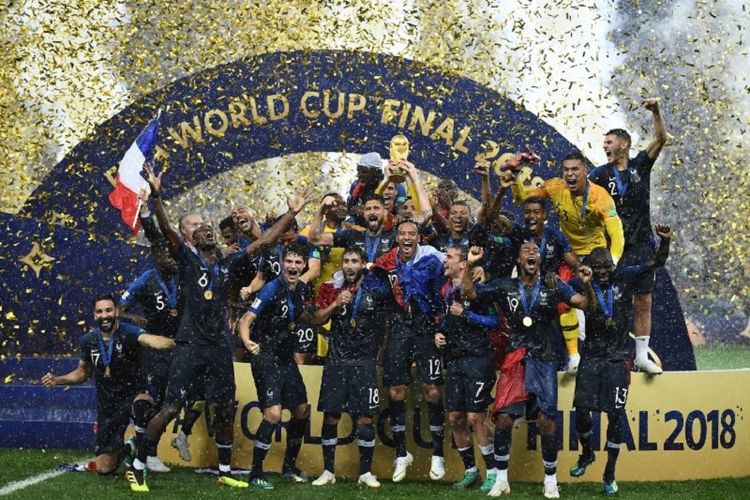 Kalahkan Kroasia Perancis Raih Gelar Juara Piala Dunia 2018