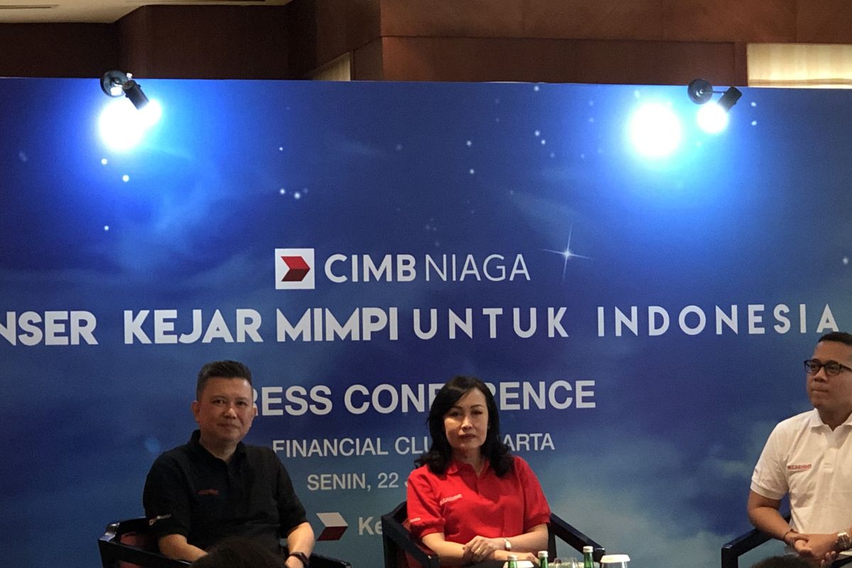 Konferensi pers Konser Kejar Mimpi untuk Indonesia, pada Senin (22/7/2019) di Jakarta