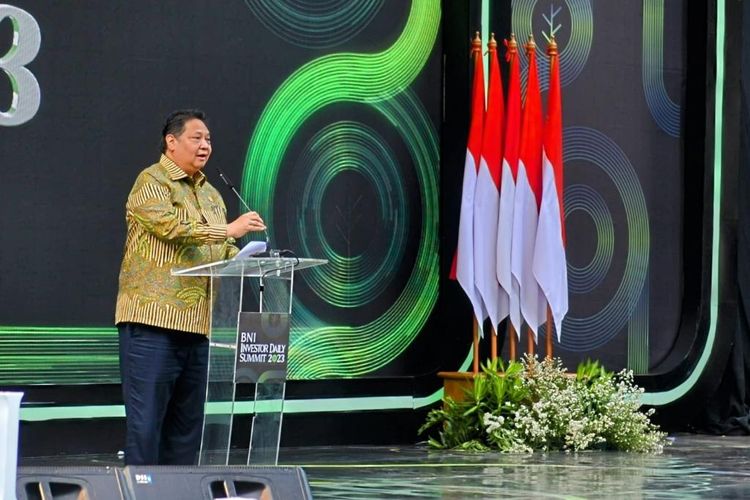 Airlangga Hartanto menyampaikan bahwa Indonesia terus berupaya untuk mengembangkan ekonomi digital