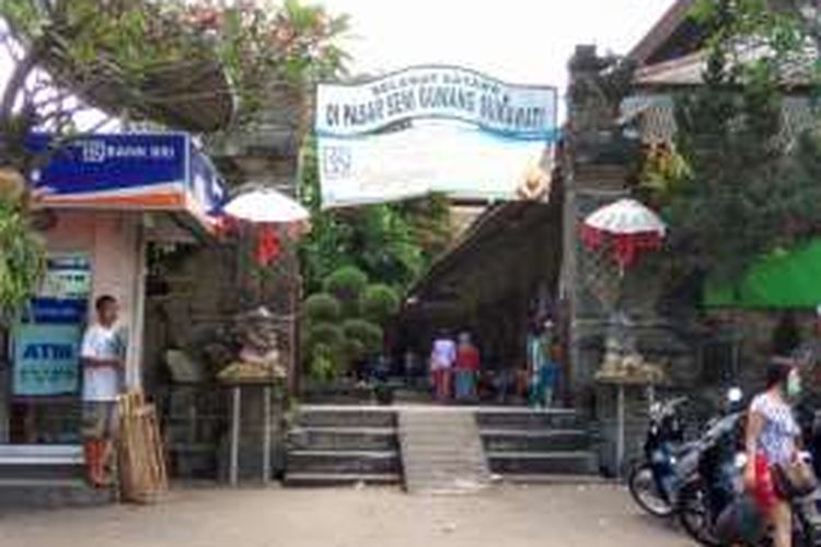 Pasar Seni Guwang di Kecamatan Sukawati, Gianyar, Bali.