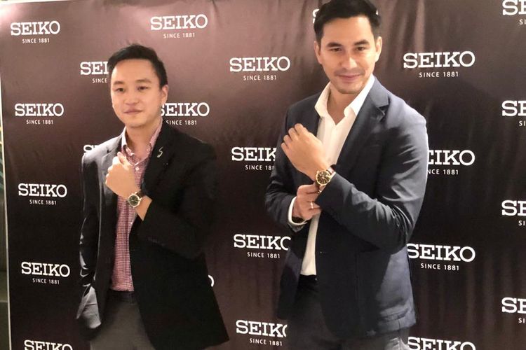 Peluncuran Seiko Luxe di Senayan City, Jakarta, Rabu (18/5/2022)