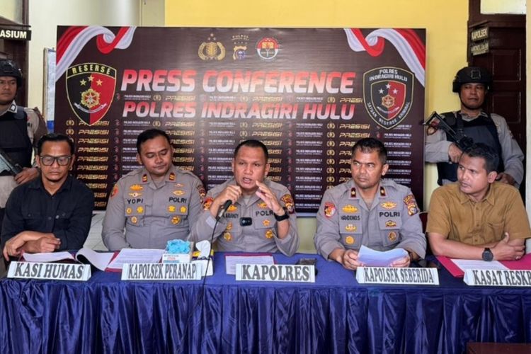 Komplotan Curanmor Spesialis Pesanan Ditangkap di Indragiri Hulu Riau, Sudah Beraksi 64 Kali