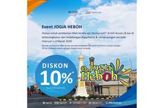 PT KAI Berikan Diskon untuk 11 Kereta Saat Event Jogja Heboh