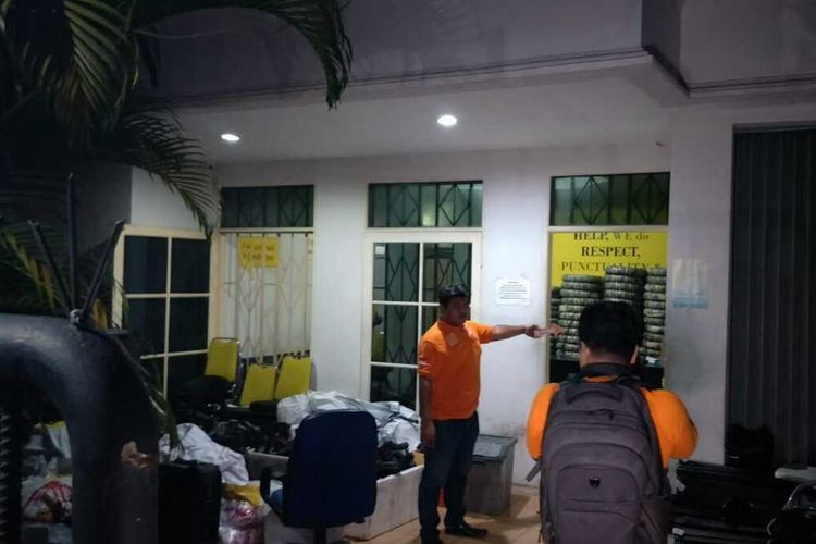 Lokasi penyekapan seorang karyawan Perusahaan Event Organizer di Jalan Pulomas Barat 4, Pulogadung, Jakarta Timur, Rabu (15/1/2020).