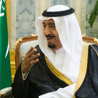 Salman bin Abdulaziz Al Saud, raja Arab Saudi.