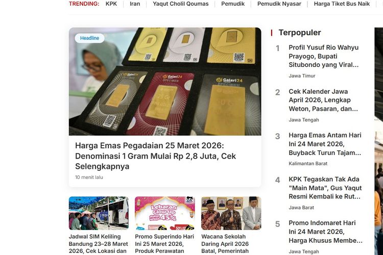 [POPULER NUSARAYA] Profil Bupati Situbondo Yusuf Rio Wahyu Prayogo | Kalender Jawa Lengkap April 2026