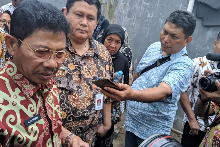 Wakil Wali Kota Tangerang, Sachrudin saat ditemui di Perumahan Pinang Griya Kota Tangerang, Kamis (9/1/2020)