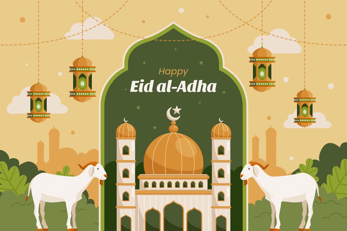 Ilustrasi Idul Adha 2025. Pemerintah menetapkan 1 Zulhijah 1446 H jatuh pada Rabu, 28 Mei 2025, dan 10 Zulhijah atau Idul Adha jatuh pada Jumat, 6 Juni 2025.