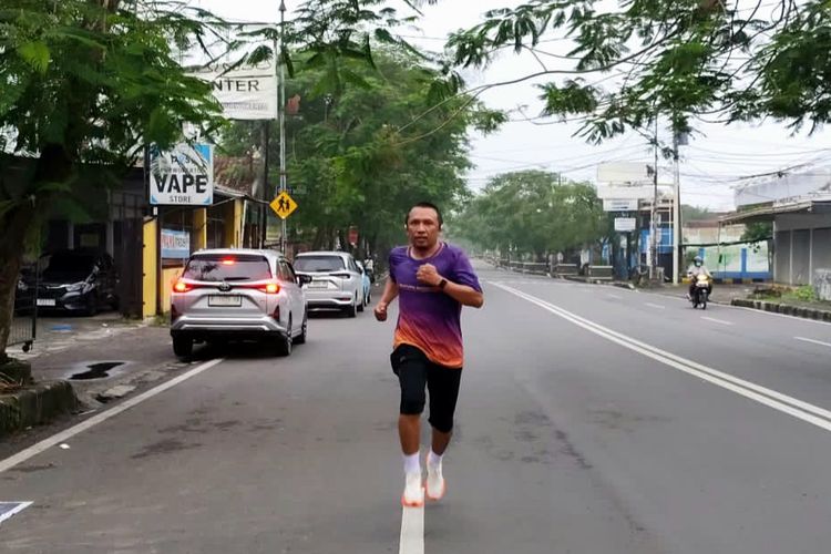 Cerita ASN Banyumas Rutin Lari 8 Km ke Kantor, Jaga Kesehatan Sekaligus Hemat BBM
