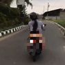Viral Video Wanita Perlihatkan Celana Dalam Sambil Naik Motor di Magelang, Ini Kata Polisi