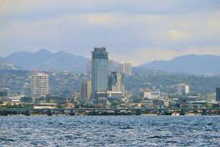 Pemandangan Cebu City, Filipina.
