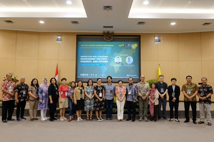 Para narasumber dan peserta konferensi internasional di Universitas Sanata Dharma (USD) Yogyakarta.