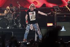 Guns N' Roses Tampil di Jakarta, Axl Rose Ganti Kostum 7 Kali