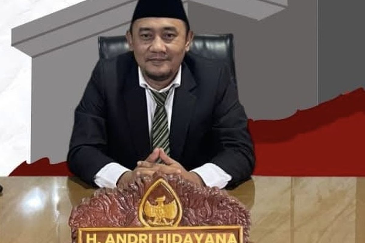 Wakil Komisi I Anggota DPRD Kabupaten Sukabumi, Andri Hidayana