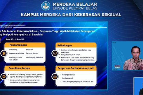 Nadiem Minta Perguruan Tinggi Terbuka Bila Terjadi Kekerasan Seksual