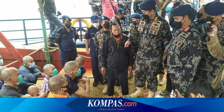 Berusaha Kabur, Kapal Vietnam Terbakar dan Tenggelam di Natuna - Vimarsana News