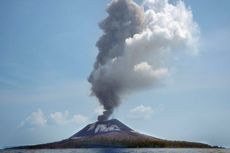 BNPB Sebut Gunung Anak Krakatau Meletus hingga 576 Kali