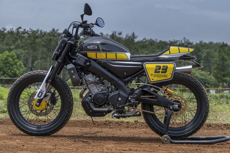 Motor custom Yamaha XSR 155 Flat Tracker? Speedking Garage @speedking_232