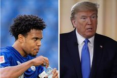 Gelandang Timnas AS: Anda Bisa Sebut Donald Trump Orang yang Rasis