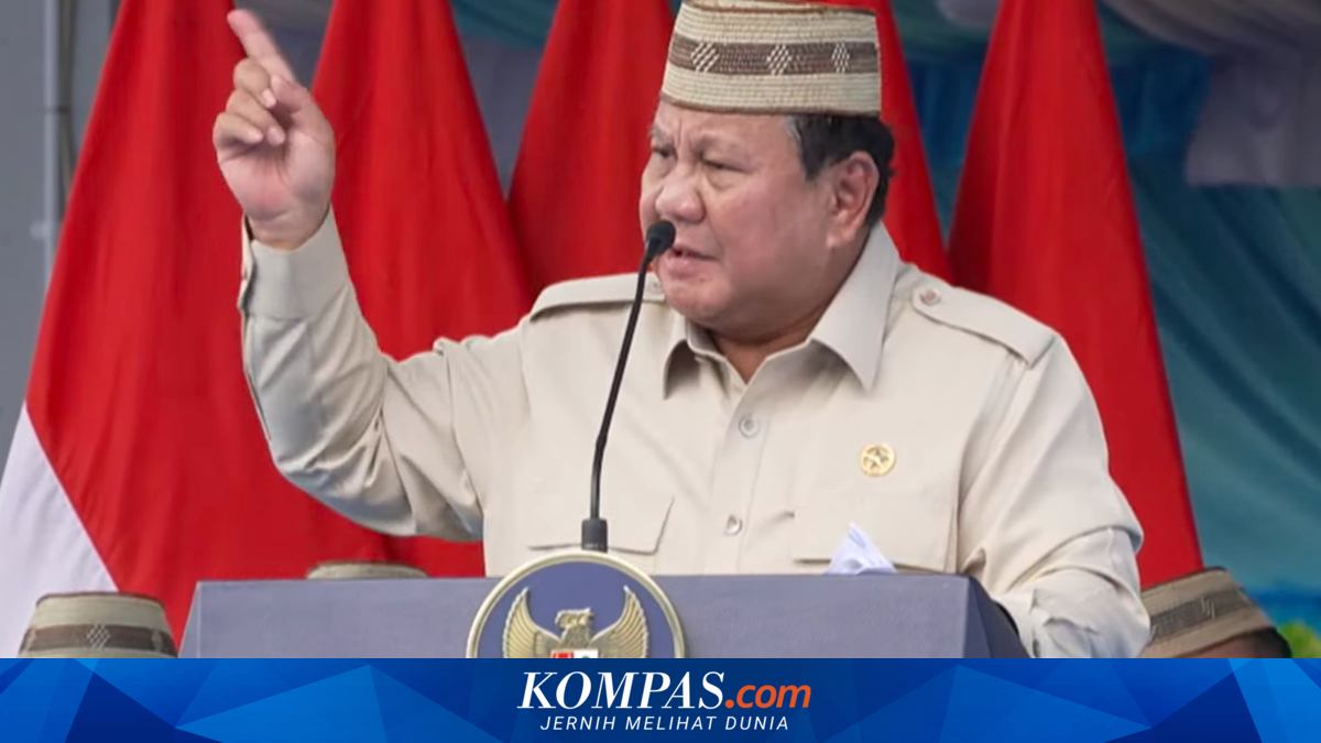 Prabowo: Kita Bicara Apa Adanya Deh, daripada Ngomong Sopan Korupsi