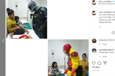 Viral, Foto Dokter Kenakan APD Superhero, Ini Ceritanya...