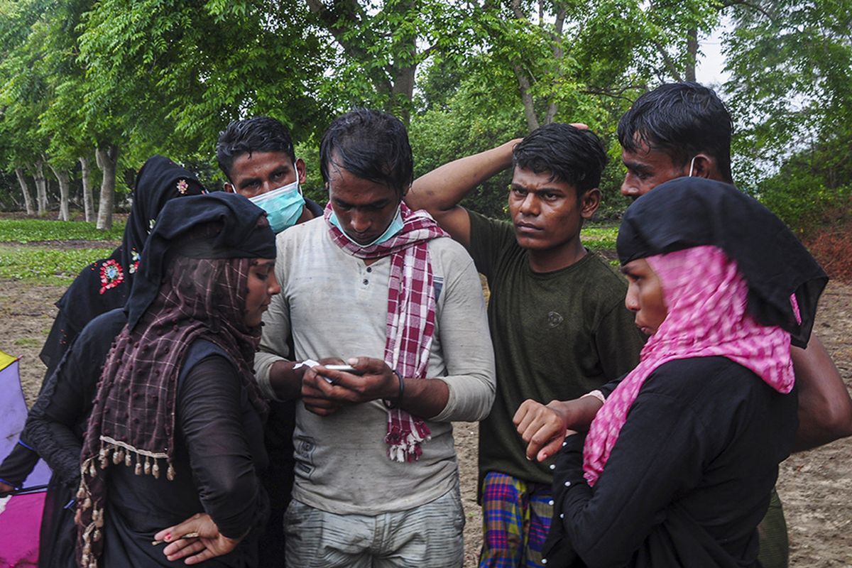 81 Rohingya refugees in Aceh, Friday (4/5/2021)