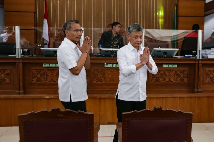 Susunan Majelis Hakim Sidang Putusan Banding Hendra Kurniwan dan Agus Nurpatria