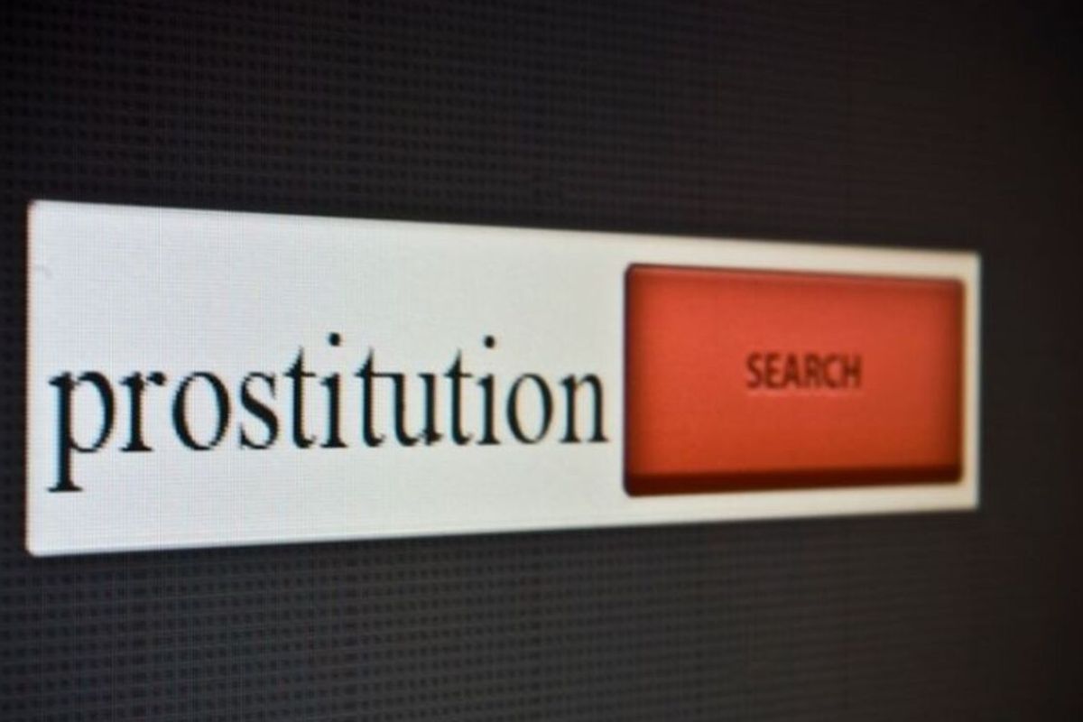 Ilustrasi prostitusi online