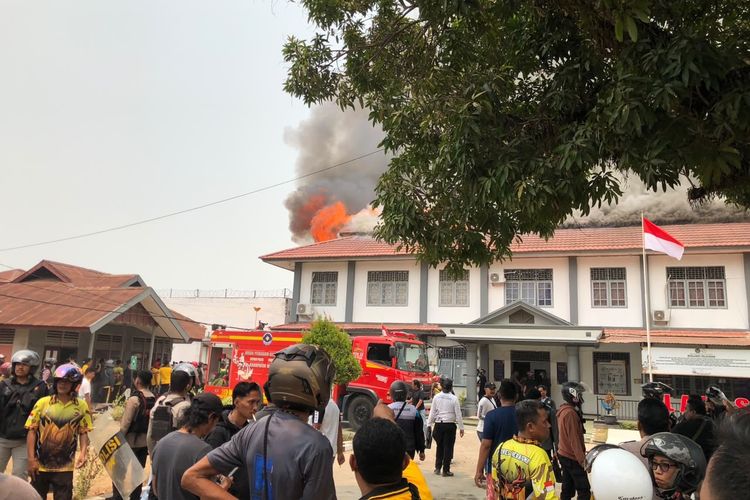 Keributan Saat Razia di Balik Kebakaran Lapas Merauke, Napi Coba Kabur Saat Pintu Dijebol