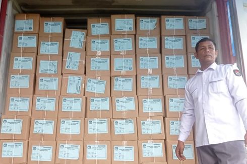 KIP Aceh Utara Terima Surat Suara Pemilu 2024
