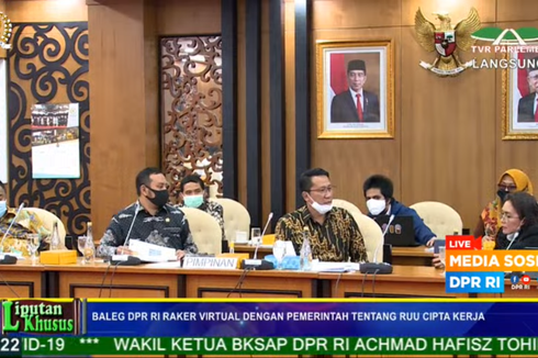 Fraksi Pendukung Pemerintah Beda Sikap soal Perubahan Judul RUU Cipta Kerja