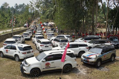 Konvoi Komunitas Fortuner Klaim Taati Peraturan Lalu-Lintas