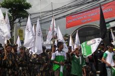 Polisi Kembali Izinkan Pendukung Budi Gunawan Masuk ke Halaman PN Jaksel 